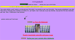 Desktop Screenshot of paon.ch